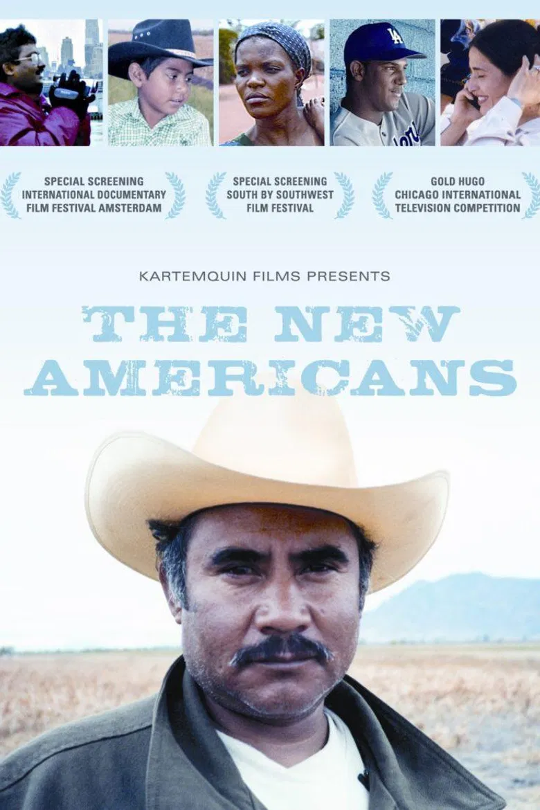 The New Americans poster background