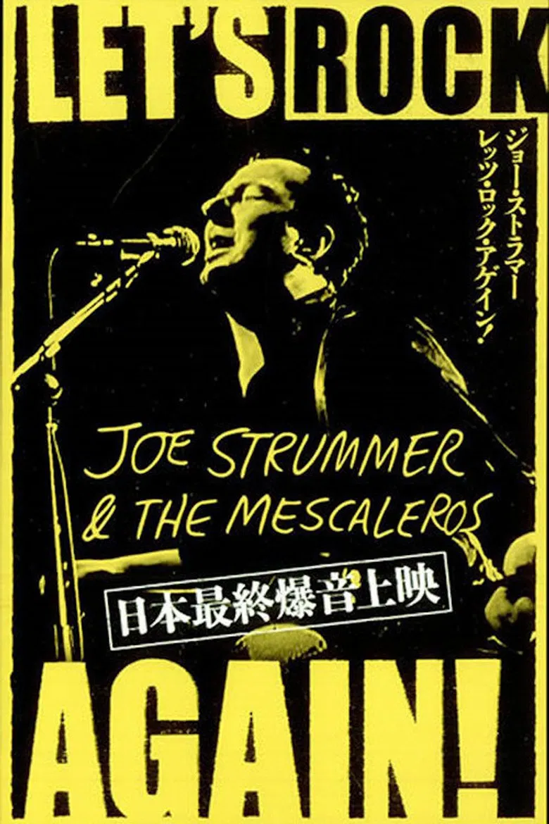 Joe Strummer & The Mescaleros: Let's Rock Again! poster background