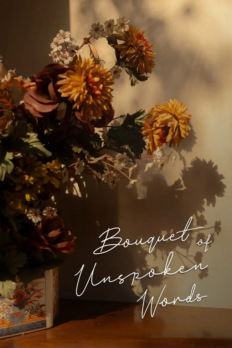 Bouquet of Unspoken Words poster background