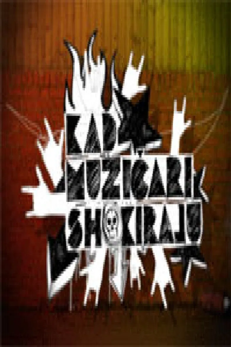 When Musicians Shock poster background