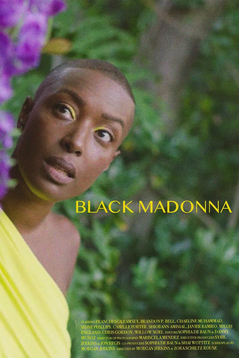 Black Madonna poster background