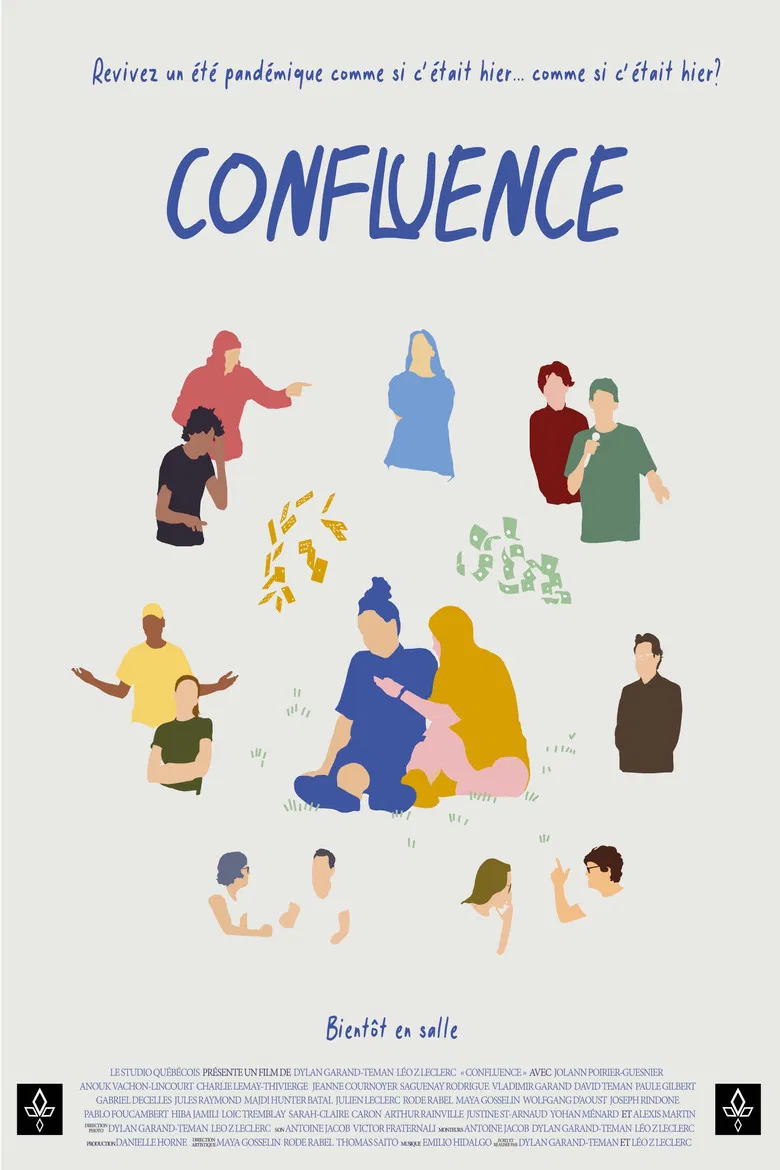 Confluence poster background