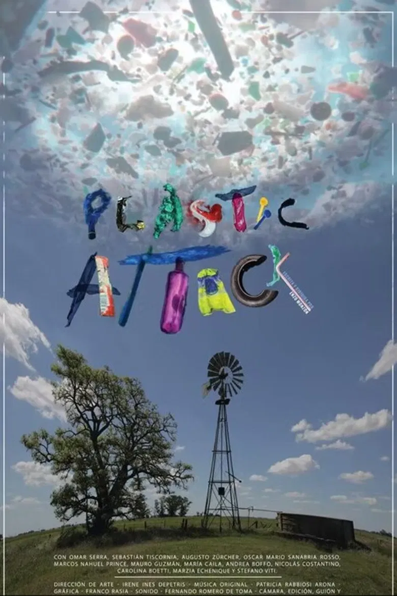 Plastic Attack poster background