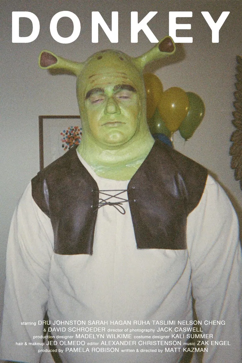 Donkey poster background