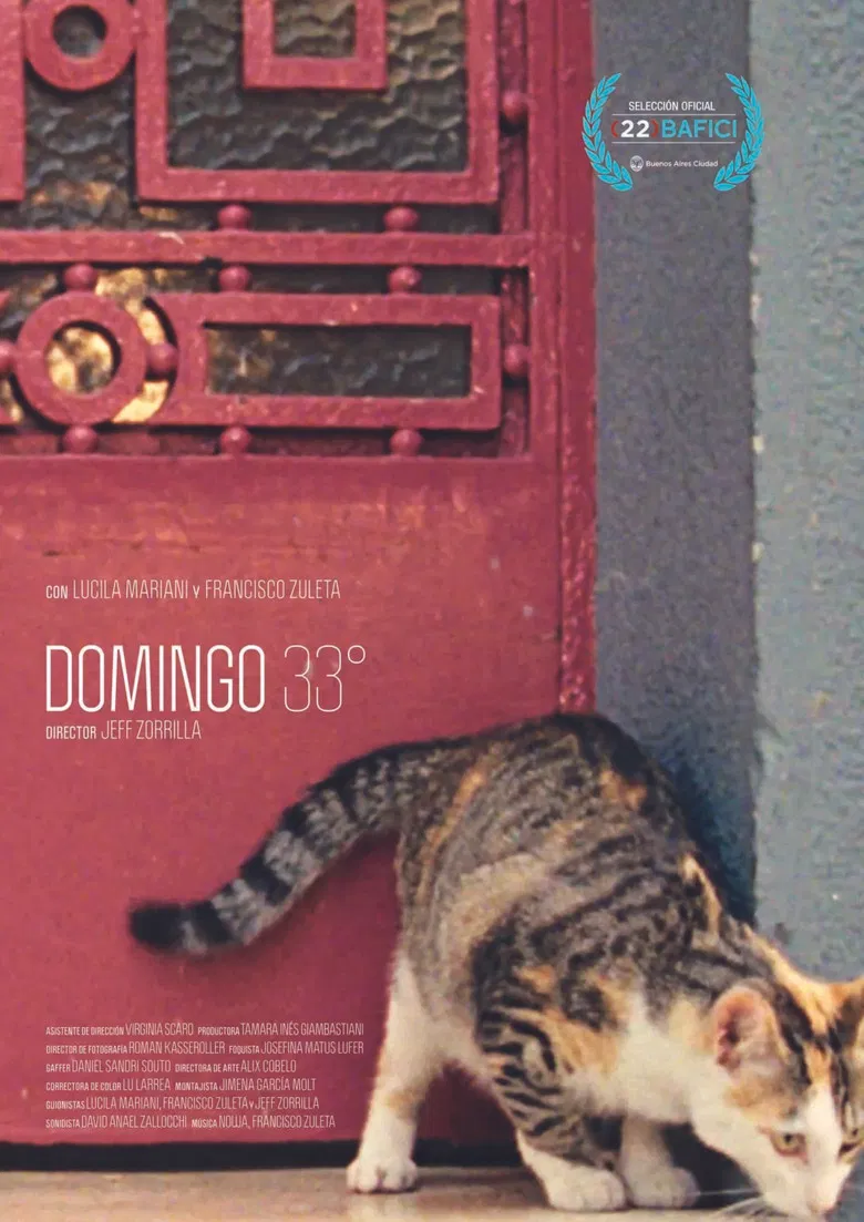 Domingo 33° poster background