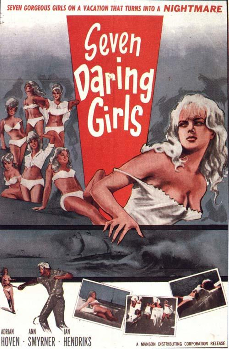 Island of the Amazons poster background