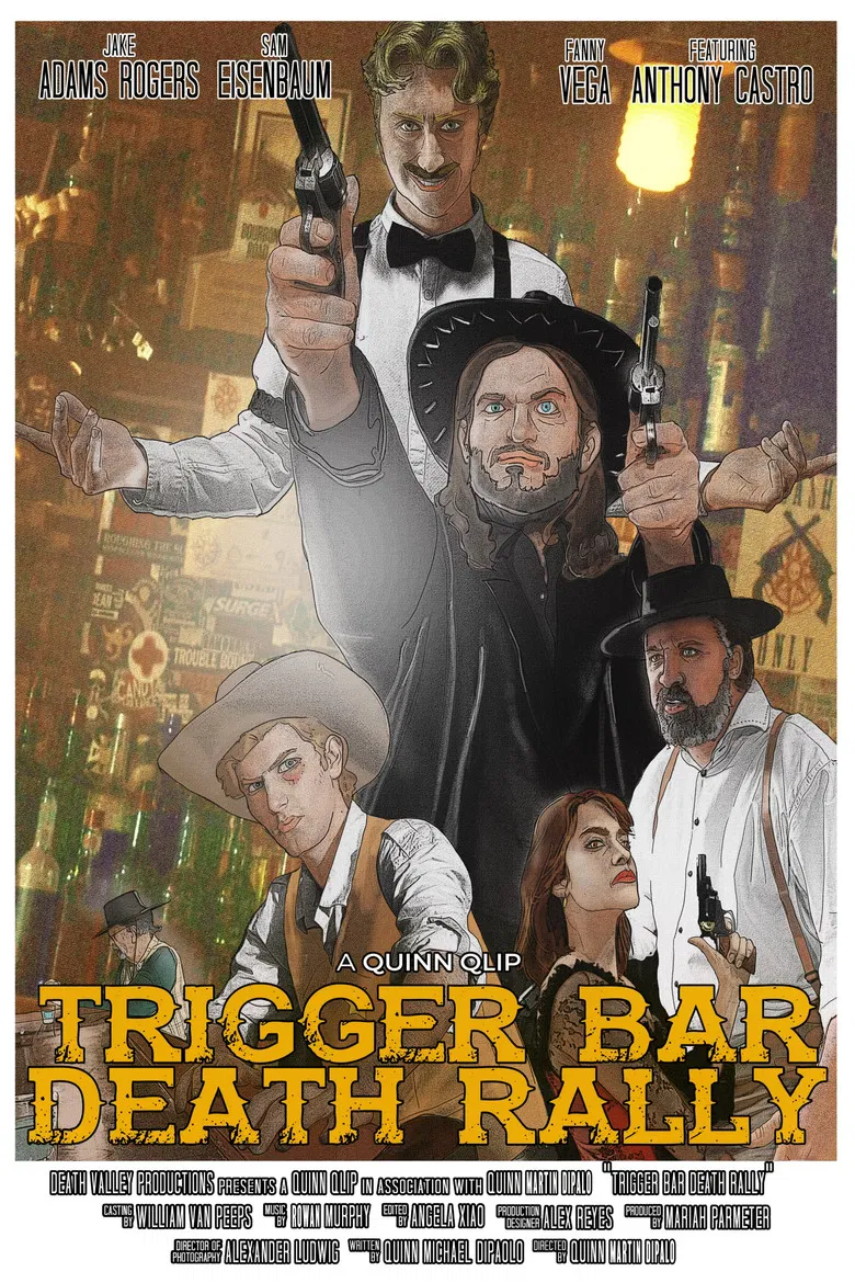 Trigger Bar Death Rally poster background