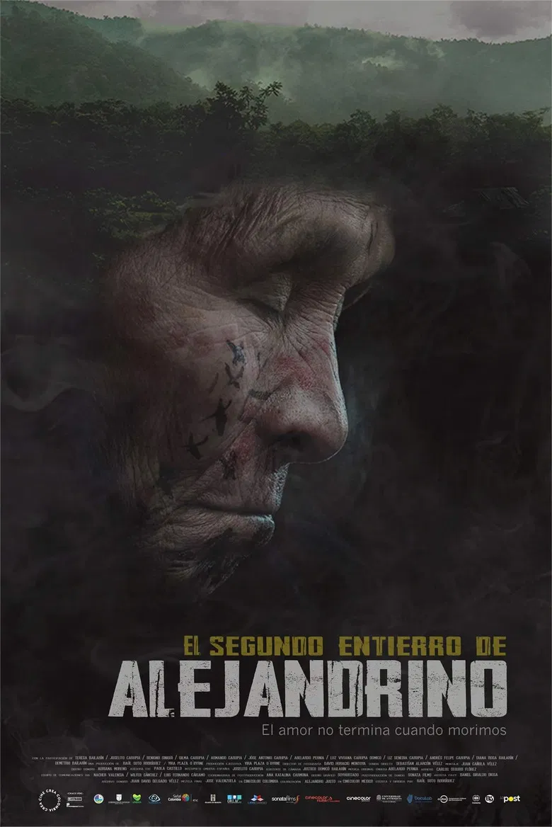 El Segundo Entierro de Alejandrino poster background