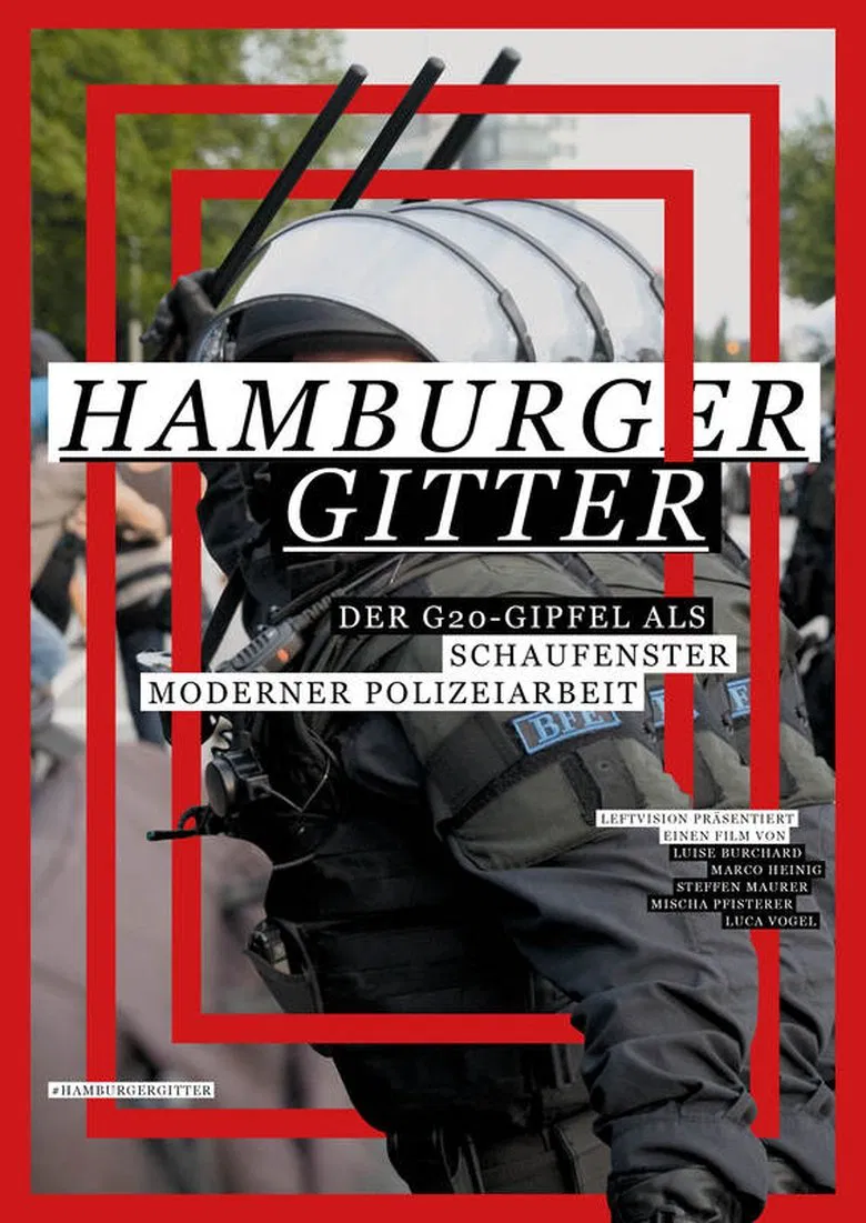 Hamburger Gitter poster background