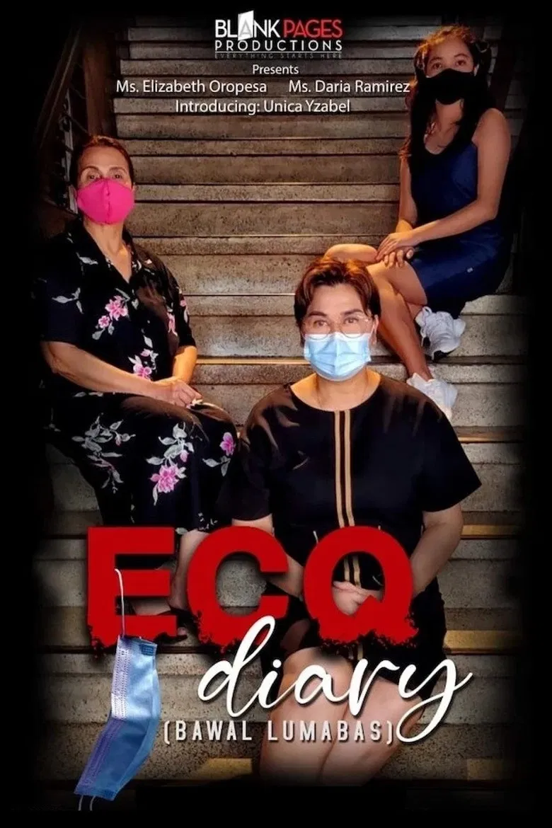 ECQ Diary (Bawal Lumabas) poster background
