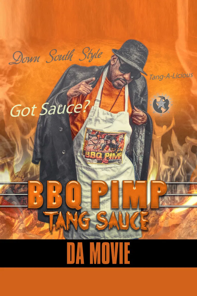 BBq Pimp Tang Sauce Da Comedy Movie poster background