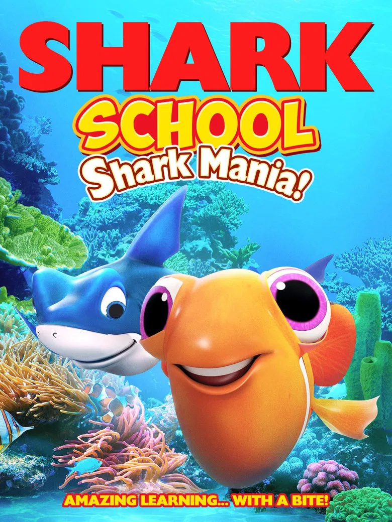 Shark School: Shark Mania poster background