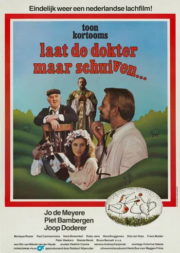 Laat de dokter maar schuiven poster background