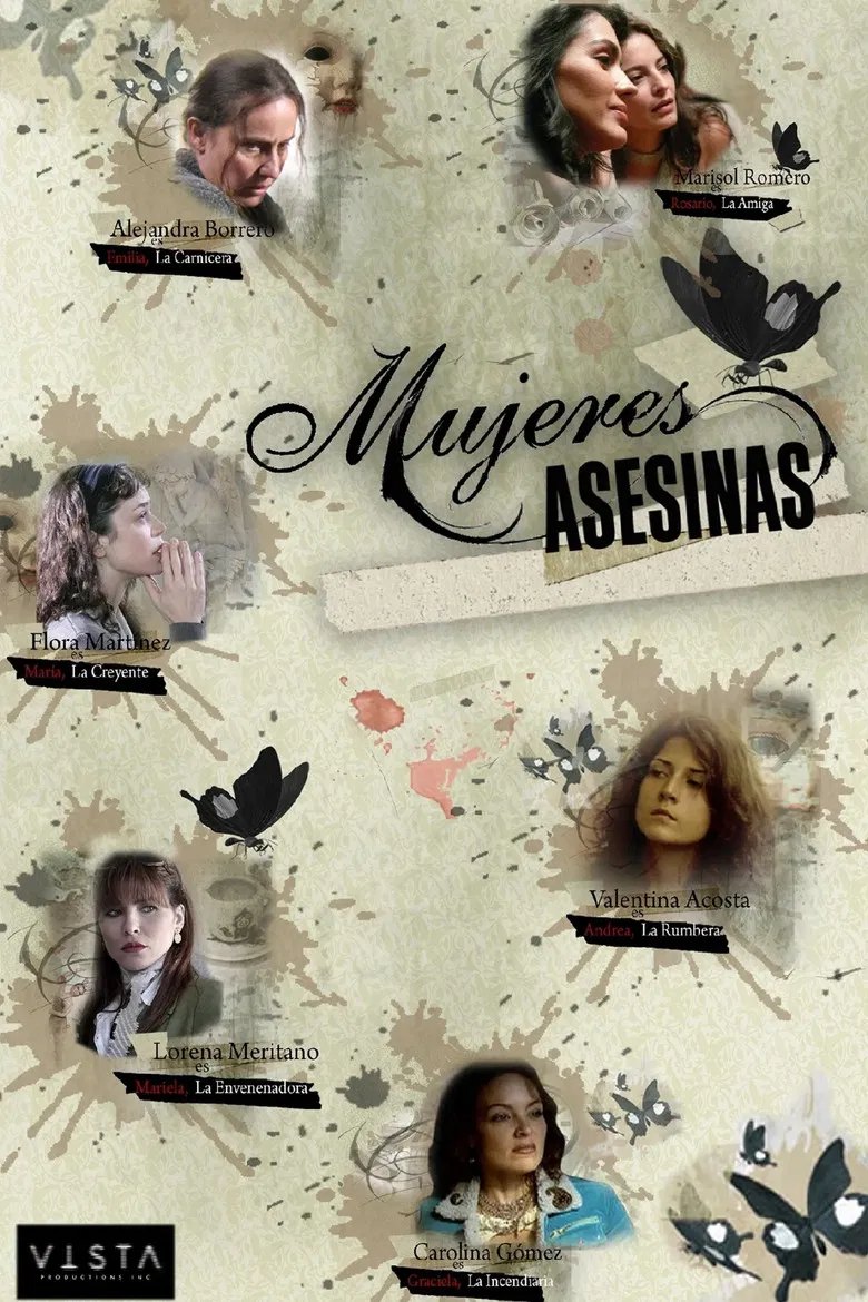 Mujeres asesinas poster background