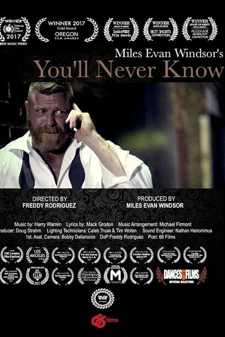 You'll Never Know poster background