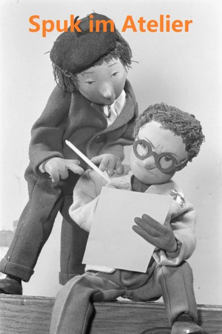 Spuk im Atelier poster background