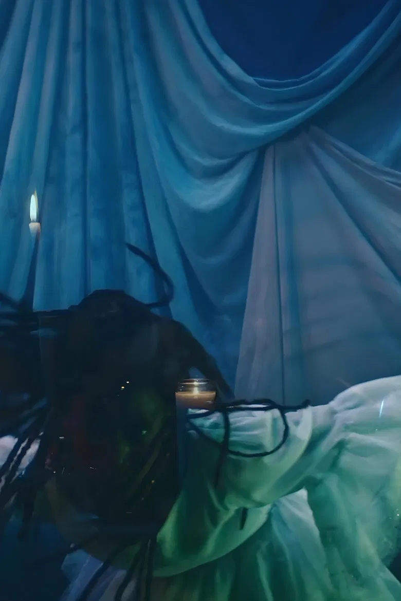 Victorine poster background