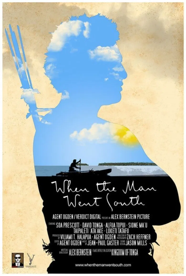 When the Man Went South poster background