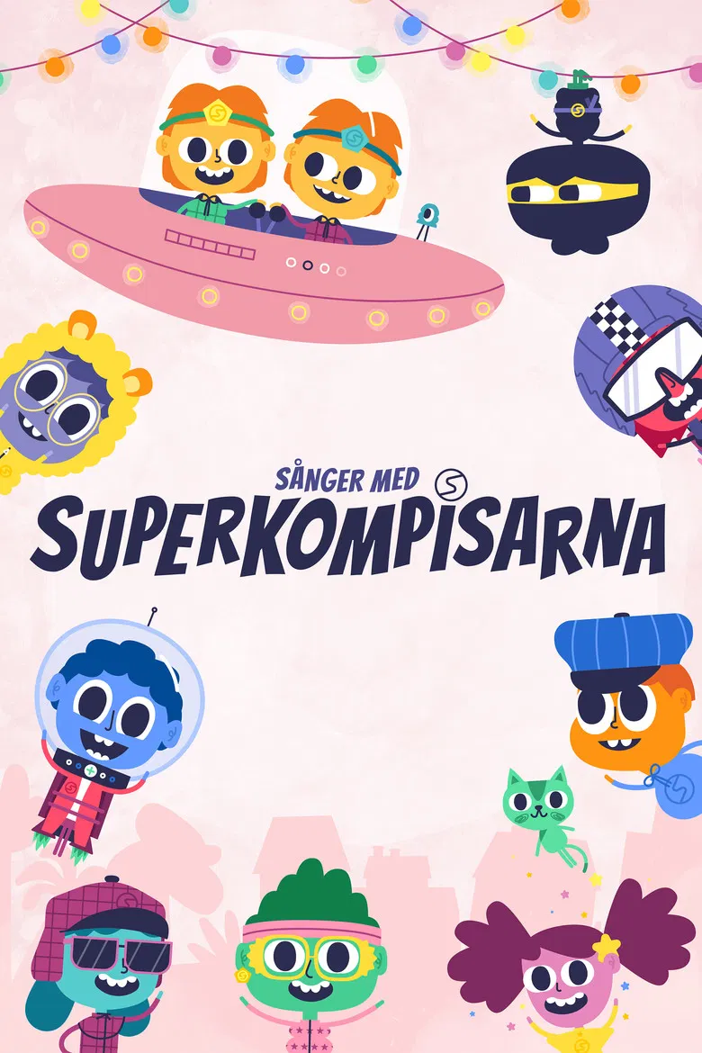 Sånger med superkompisarna poster background