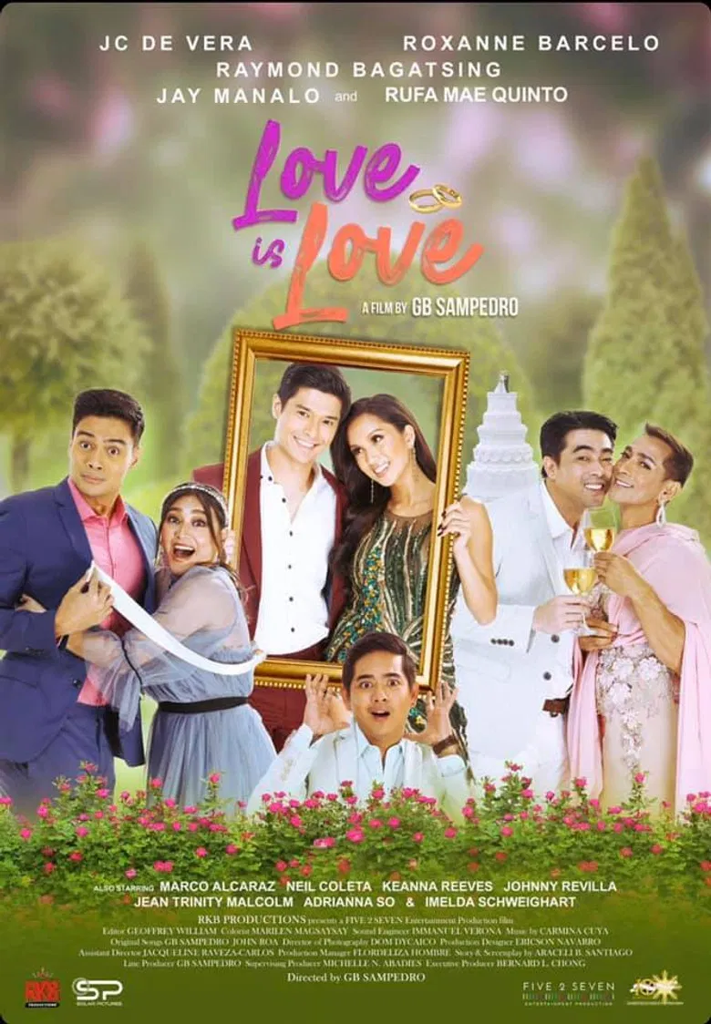 Love is Love poster background