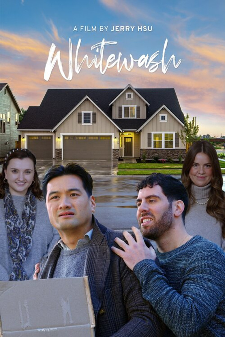 Whitewash poster background