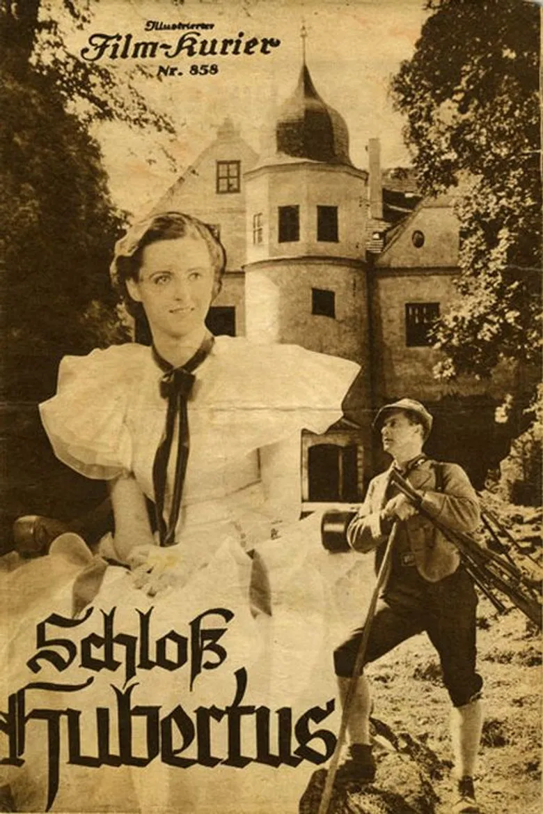 Schloß Hubertus poster background