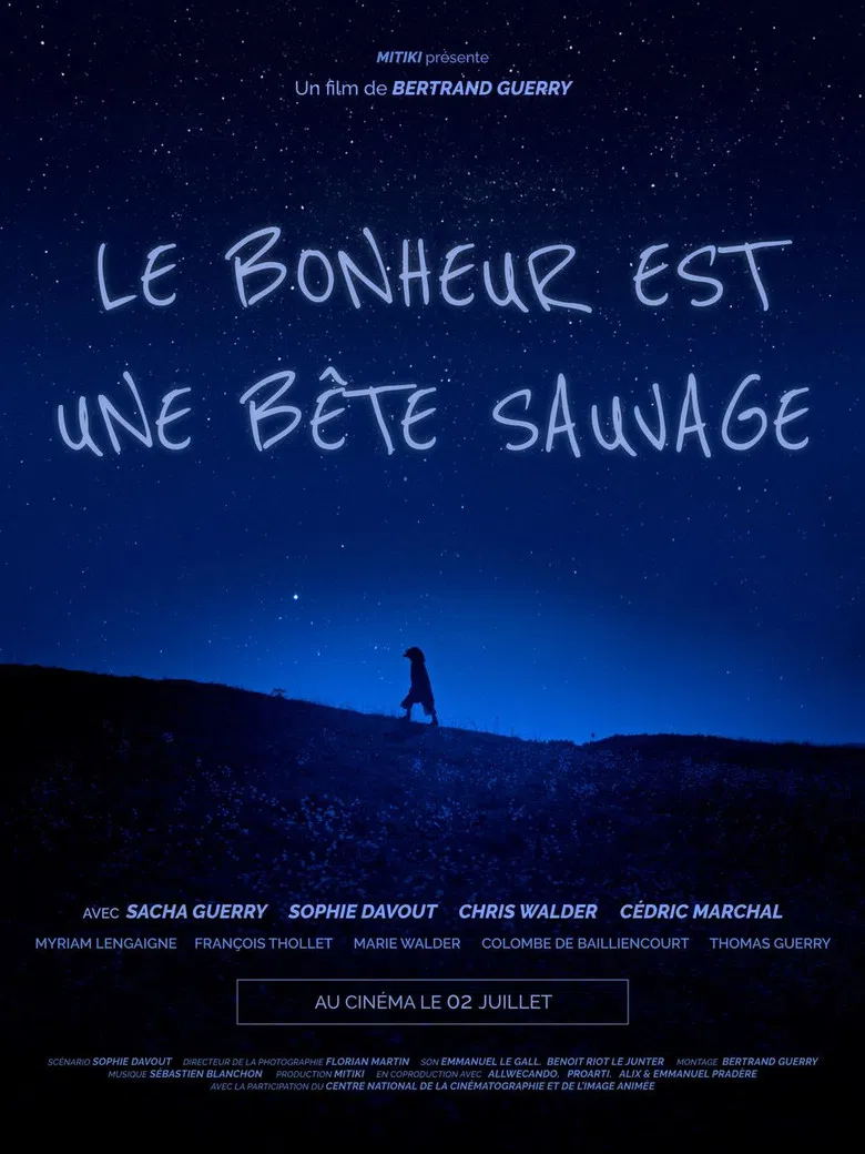 Le bonheur est une bête sauvage poster background