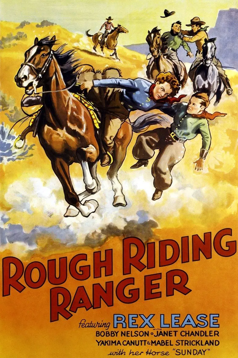 Rough Riding Ranger poster background
