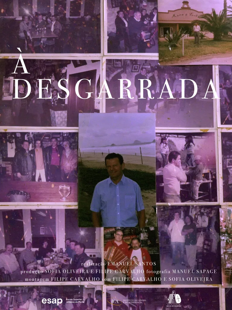 À Desgarrada poster background