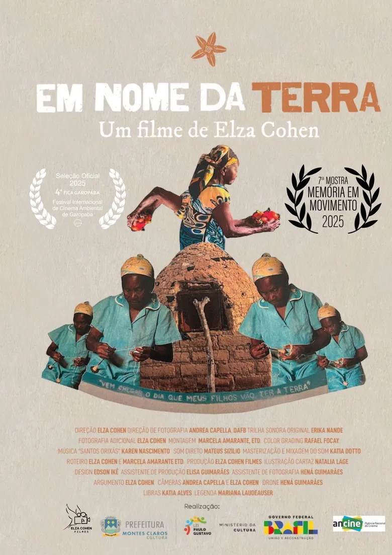 Em Nome da Terra poster background