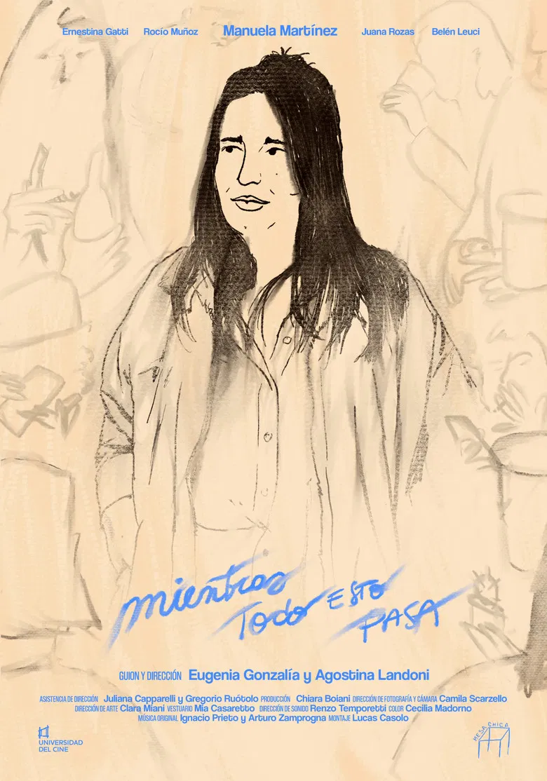 Mientras todo esto pasa poster background