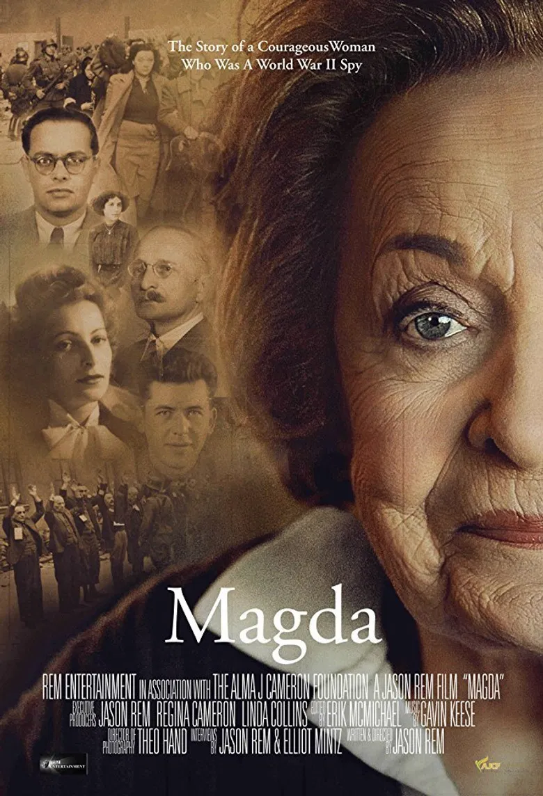 Magda poster background