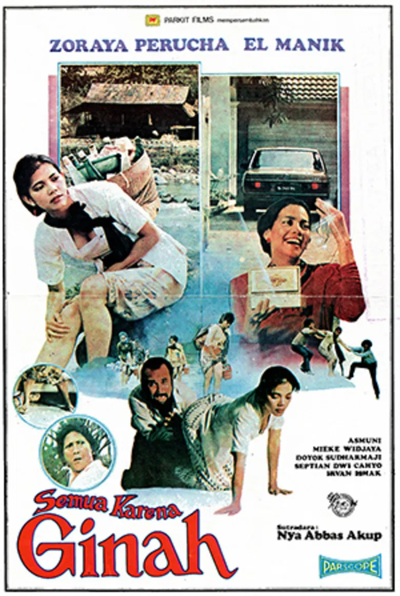 All Because of Ginah poster background