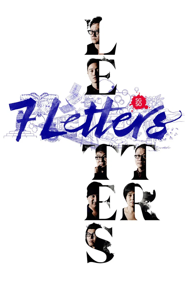 7 Letters poster background
