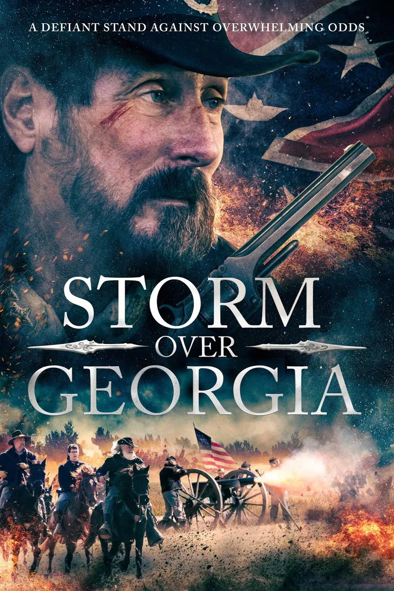 Storm Over Georgia poster background
