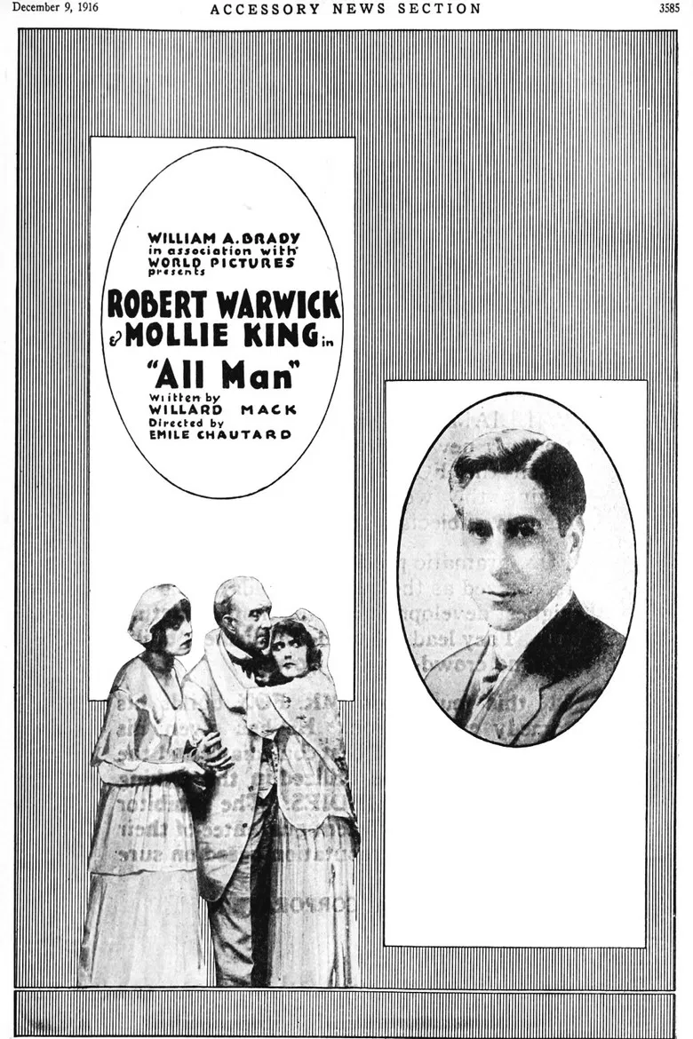 All Man poster background