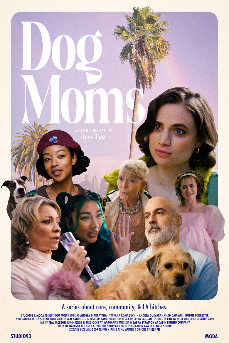 Dog Moms poster background