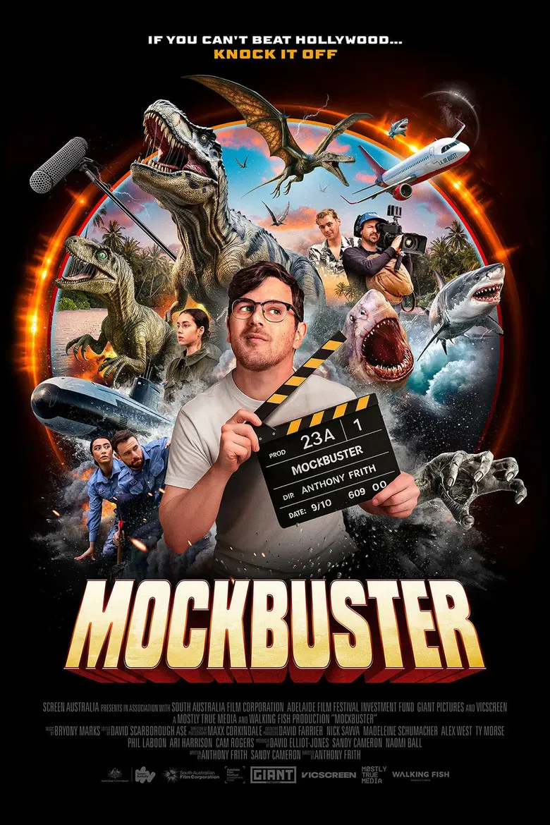 Mockbuster poster background
