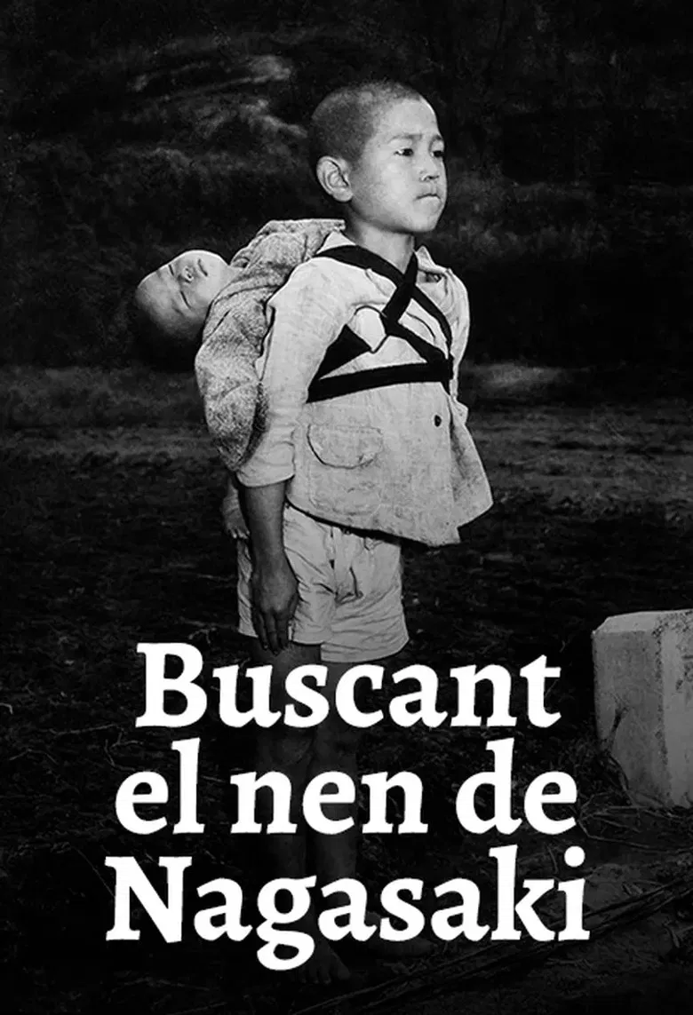 Searching for the Standing Boy of Nagasaki poster background