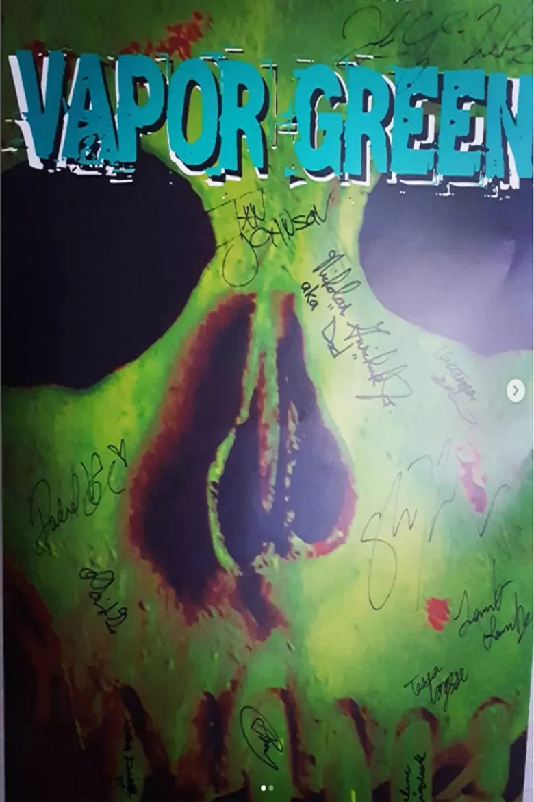Vapor Green poster background