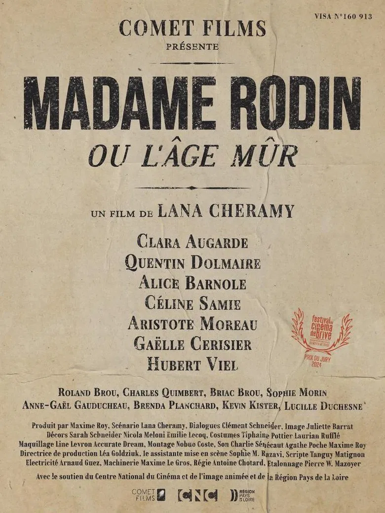 Mrs Rodin or The Age of Maturity poster background