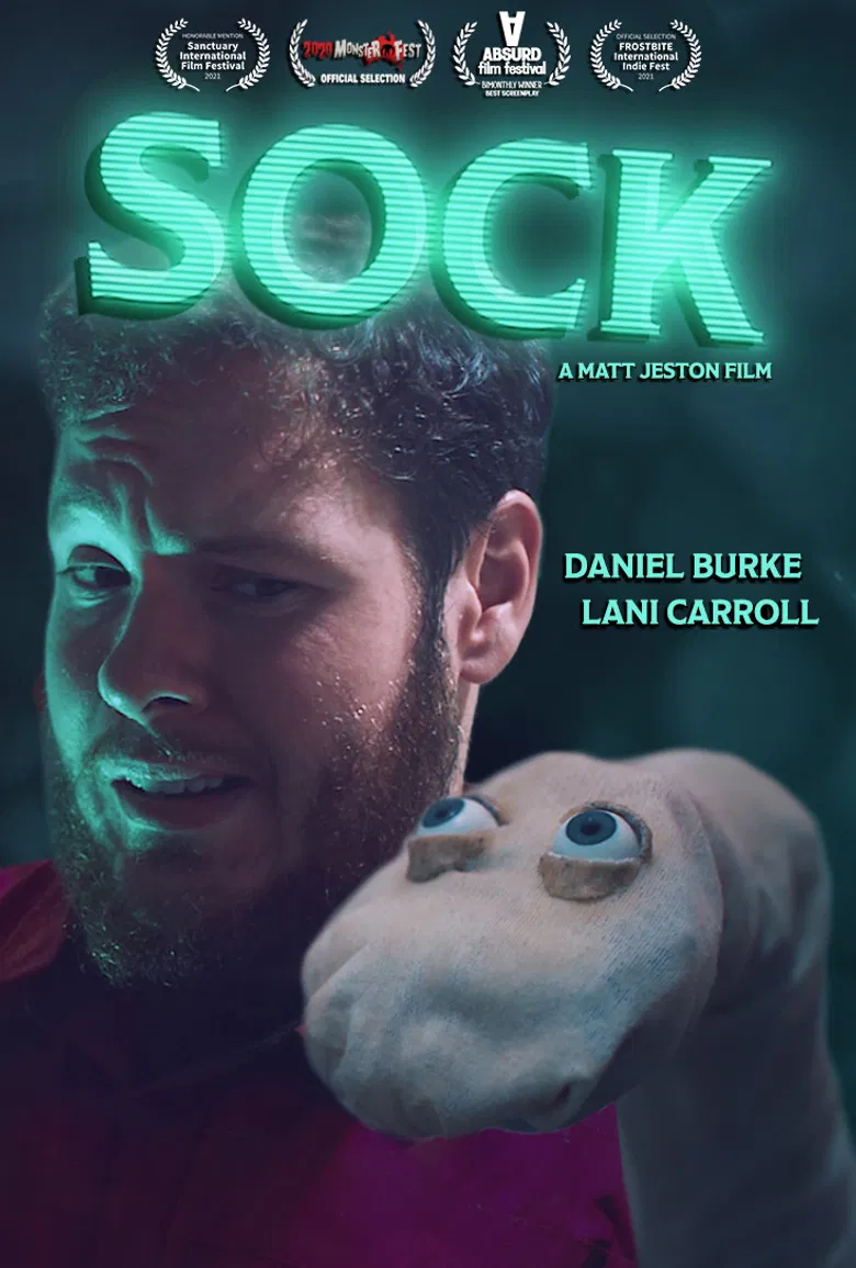 Sock poster background