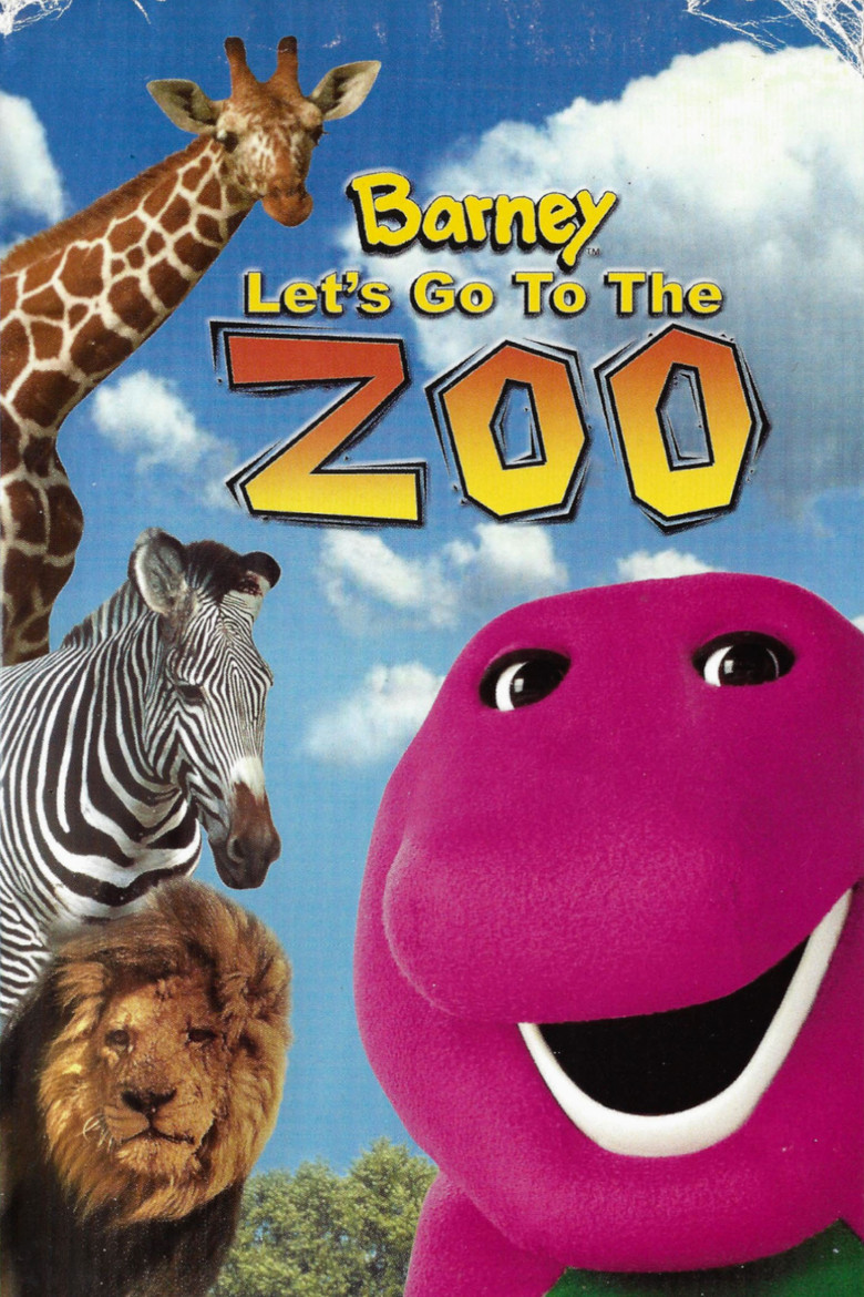 Barney: Let's Go to the Zoo poster background