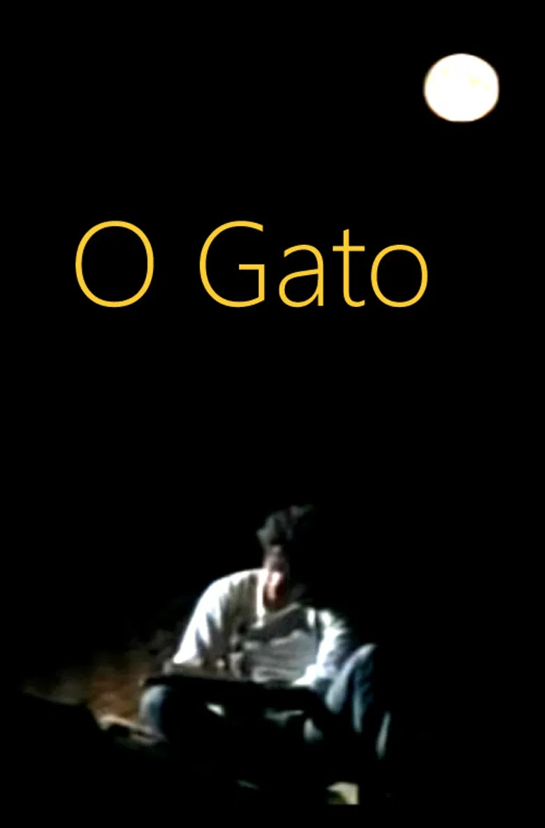 O Gato poster background