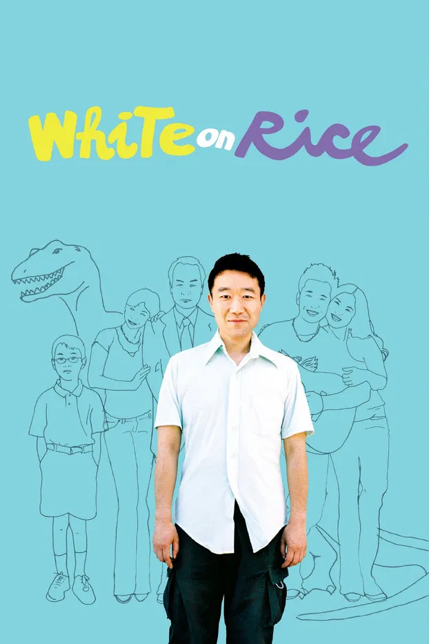 White on Rice poster background