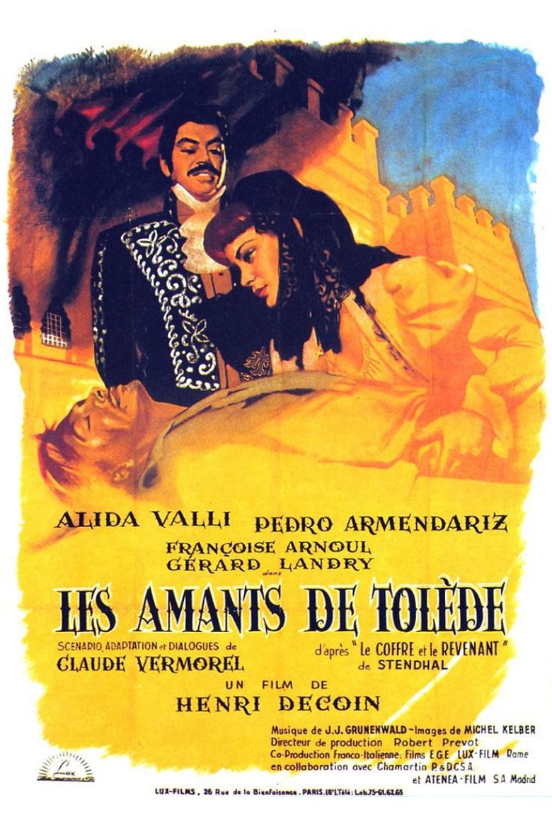 The Lovers of Toledo poster background