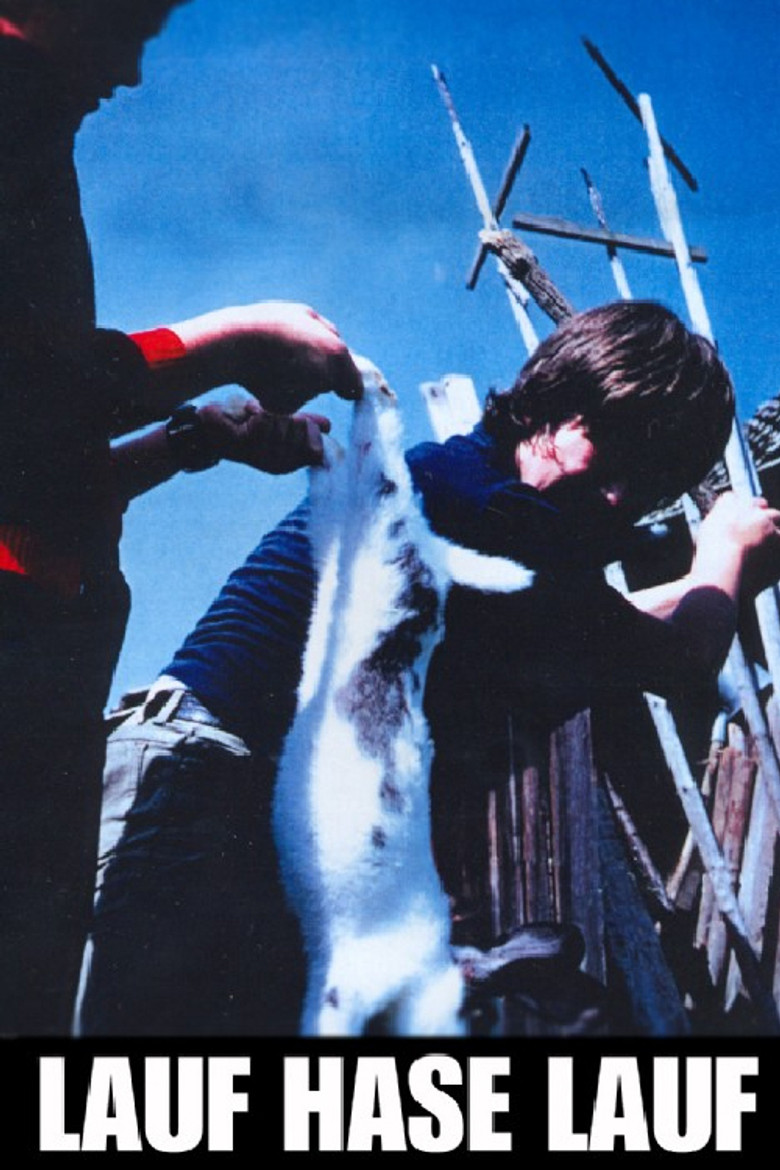 Lauf, Hase, lauf poster background
