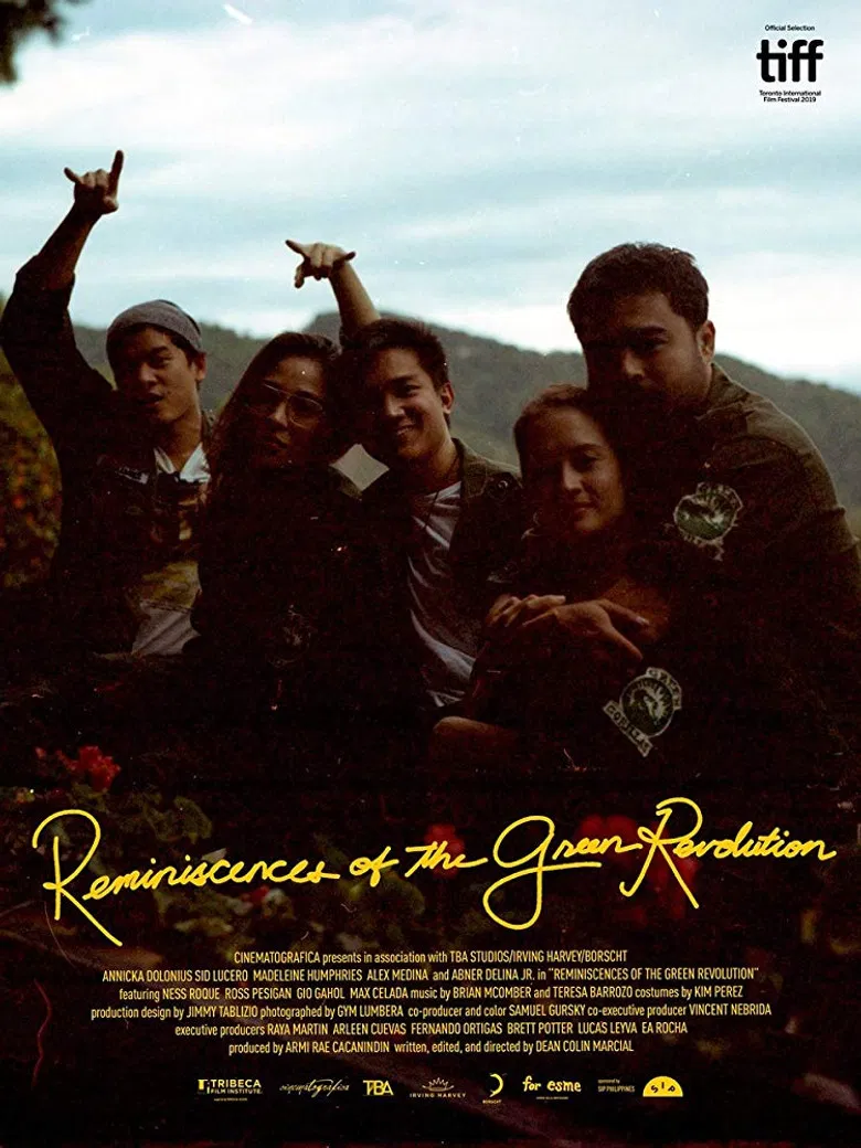 Reminiscences of the Green Revolution poster background