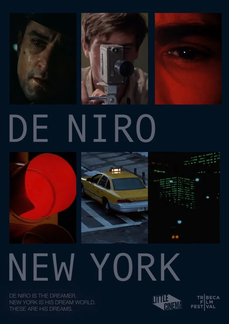 De Niro, New York poster background