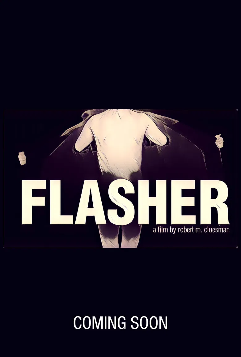 Flasher poster background